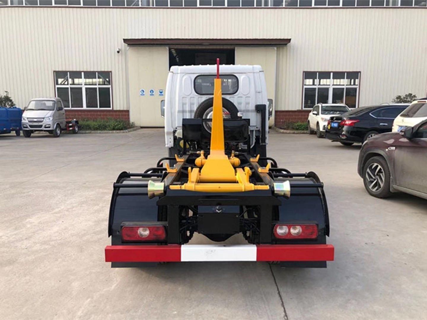 Hydraulic hook mechanism of 3 cubic meter garbage truck