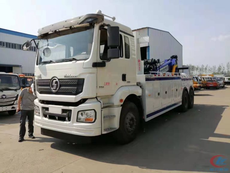 Shacman Delong integrated wrecker truck for inquiry