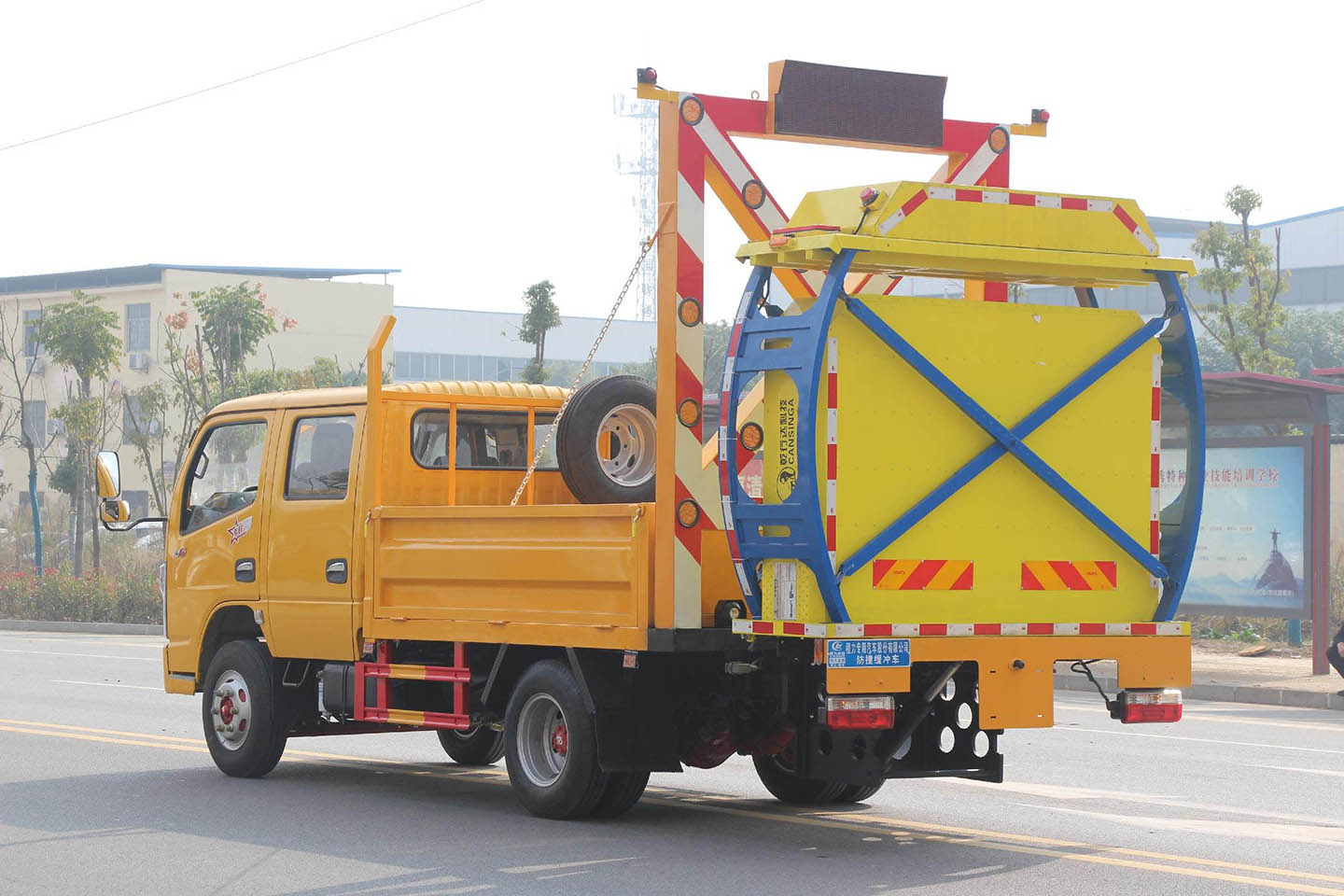 D6 TMA Truck Rear Impact Cushion